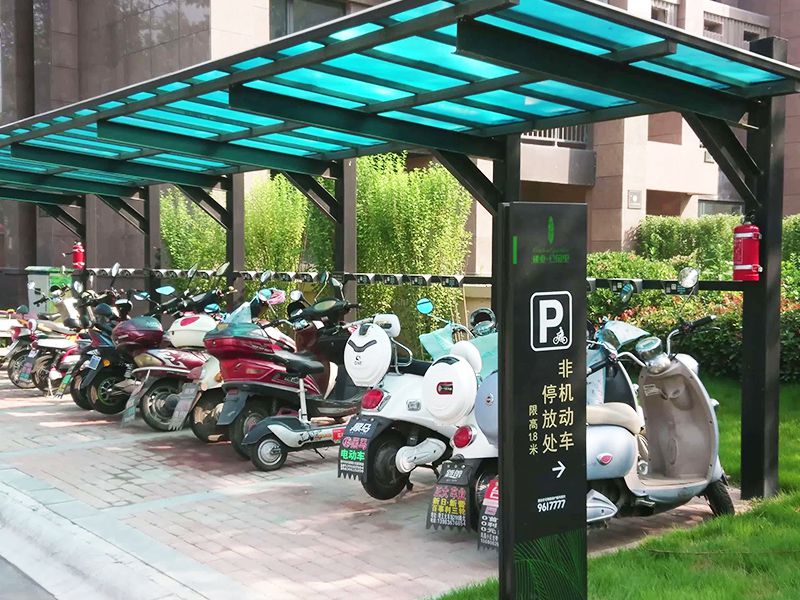 電動車車棚膜結(jié)構(gòu)