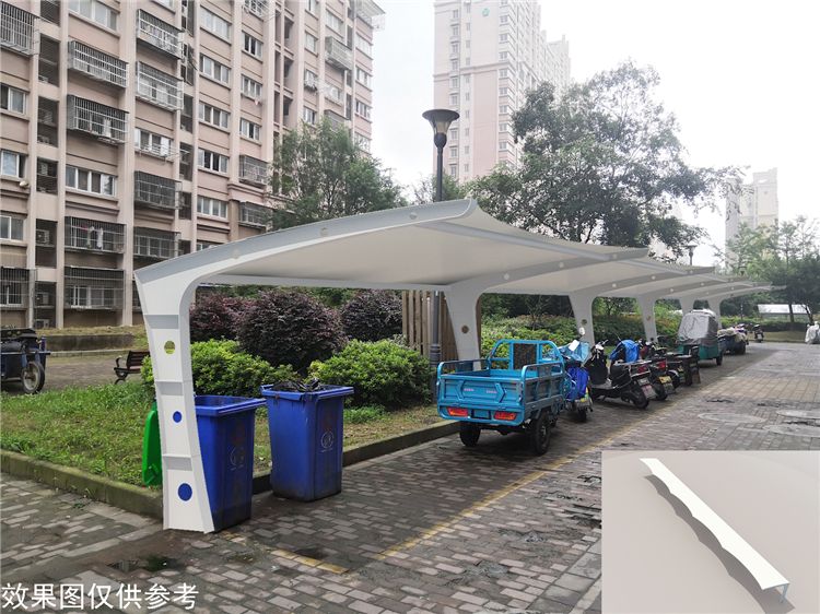 電動車車棚膜結(jié)構(gòu)